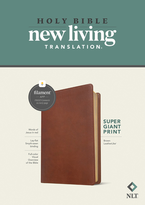 NLT Super Giant Print Bible, Filament-Enabled E... 1496458109 Book Cover