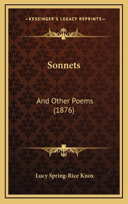 Sonnets: And Other Poems (1876) 1167059808 Book Cover