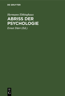 Abriss Der Psychologie [German] 3112341252 Book Cover