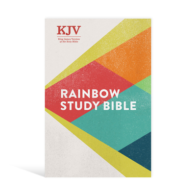 KJV Rainbow Study Bible, Hardcover: King James ... 1087721873 Book Cover