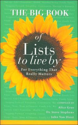 The Big Book Of Lists to Live by: For Everythin... 1590527011 Book Cover