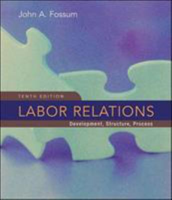 Labor Relations 0073530239 Book Cover