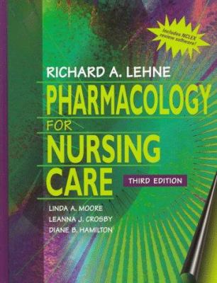 Pharmacology for Nursing Care [With Disk] 0721671500 Book Cover