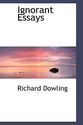 Ignorant Essays 1110478631 Book Cover