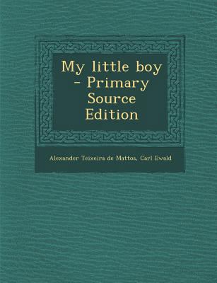 My Little Boy 1293238201 Book Cover