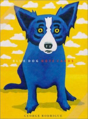 Blue Dog Note Cards: The Cloud Series 1584790520 Book Cover