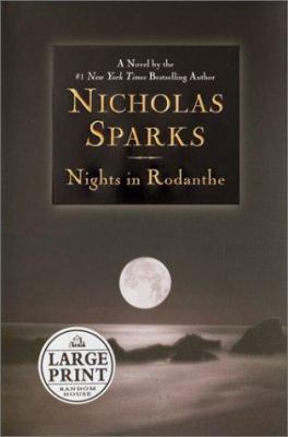 Nights in Rodanthe [Large Print] 0375430881 Book Cover