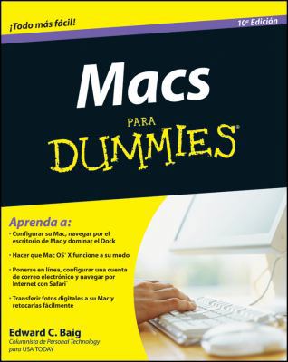 Macs Para Dummies (Spanish Edition) [Spanish] 0470379049 Book Cover