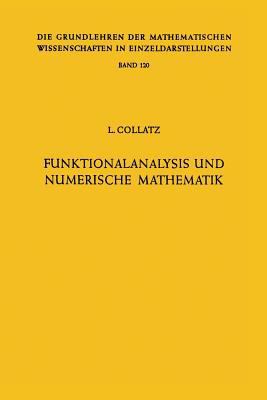 Funktionalanalysis Und Numerische Mathematik [German] 3642950299 Book Cover