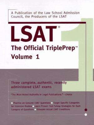 LSAT: Triple Prep Volume 1 0553062220 Book Cover