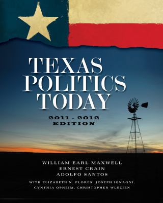 Texas Politics Today 0495909483 Book Cover