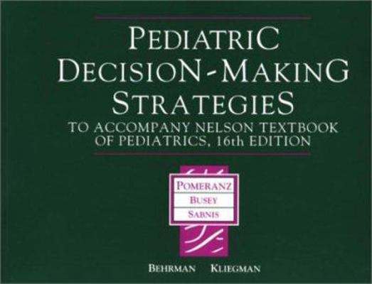Pediatric Decision Making Strategies 0721682464 Book Cover