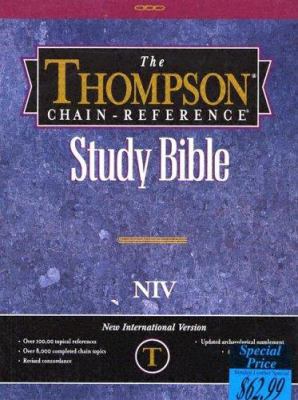 Thompson Chain Reference Bible-NIV 0887075320 Book Cover