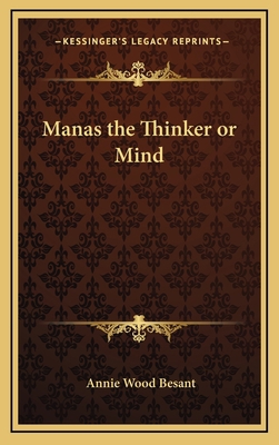 Manas the Thinker or Mind 1168646545 Book Cover