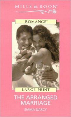 The Arranged Marriage [Large Print] 0263173607 Book Cover