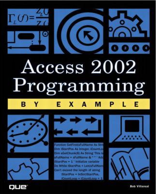 Access 2002 Programming by Example 0789725940 Book Cover