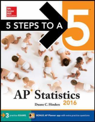 5 Steps to a 5 AP Statistics 2016 (5 Steps to a... 007184645X Book Cover