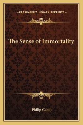 The Sense of Immortality 1162570679 Book Cover