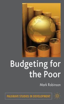 Budgeting for the Poor 0230224784 Book Cover