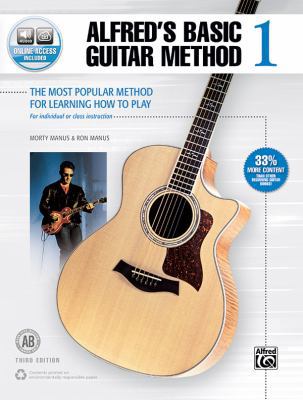 Alfred's Basic Guitar Method, Bk 1: The Most Po... 1470626233 Book Cover