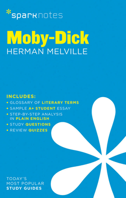 Moby-Dick Sparknotes Literature Guide 1411469747 Book Cover