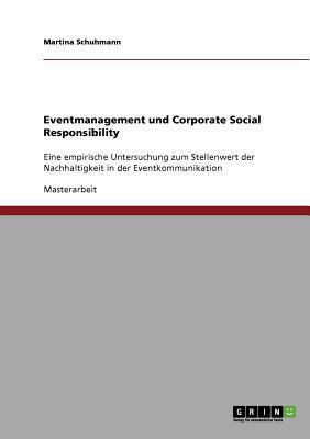 Eventmanagement und Corporate Social Responsibi... [German] 3638920232 Book Cover