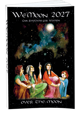 We'moon Sturdy Paperback 2027: Over the Moon B0GWLSNWDD Book Cover