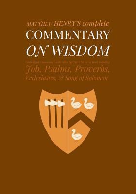 Commentary on Wisdom: Unabridged Commentary wit... 1500667145 Book Cover