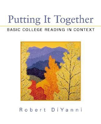 Putting It Together: Basic College Reading in C... 0312136897 Book Cover