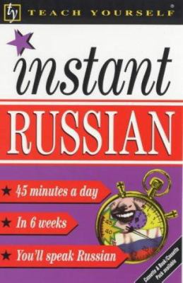 Instant Russian (Teach Yourself) 0340780851 Book Cover