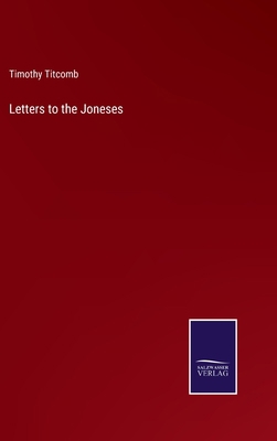 Letters to the Joneses 3375001053 Book Cover
