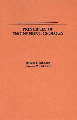 Principles of Engineering Geology 0471034363 Book Cover