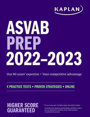 ASVAB Prep 2022-2023: 4 Practice Tests + Proven... 1506277772 Book Cover