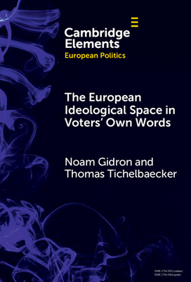 The European Ideological Space in Voters' Own W... 1009565648 Book Cover