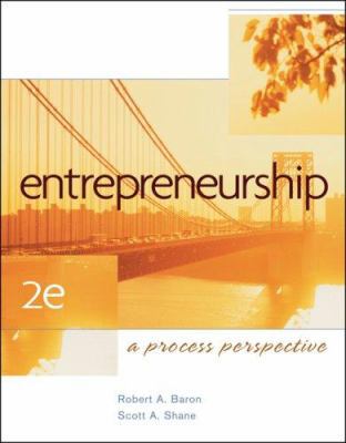 Entrepreneurship: A Process Perspective 0324365586 Book Cover