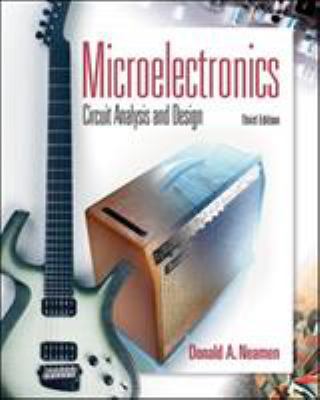 Microelectronics Circuit Analysis and Design 007328596X Book Cover