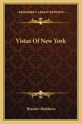 Vistas Of New York 116360531X Book Cover