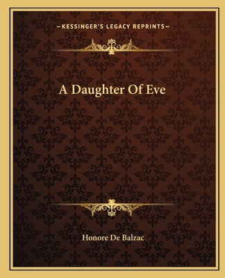 A Daughter Of Eve 1162648163 Book Cover