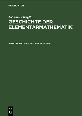 Arithmetik und Algebra [German] 3110048930 Book Cover