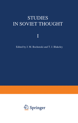Studies in Soviet Thought 9027700516 Book Cover