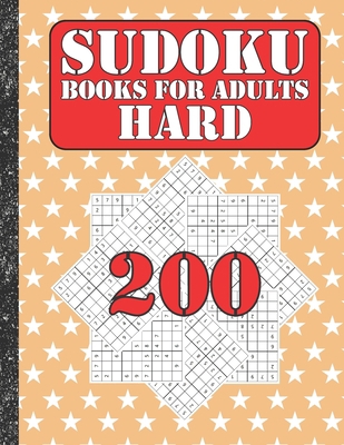 Sudoku books for adults hard: 200 Sudokus from ... B086PPCNTP Book Cover