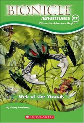 Web of the Visorak 0439696194 Book Cover