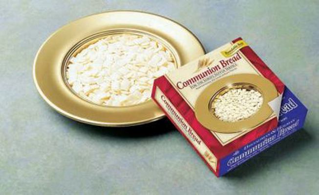 Communion Bread - Hard Uniform Squares (500 Pie... 0805470840 Book Cover