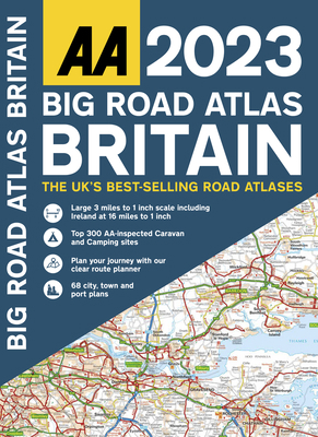 Big Road Atlas Britain 2023 PB 0749582944 Book Cover
