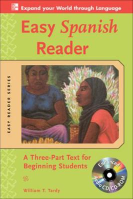 Easy Spanish Reader W/CD-ROM : A Three-Part Tex... [Spanish] 0071603387 Book Cover