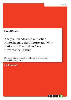 Analyse Ruandas zur kritischen Hinterfragung de... [German] 3668457883 Book Cover