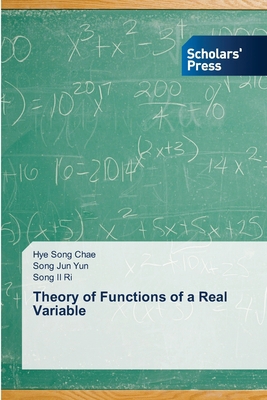 Theory of Functions of a Real Variable 3659838330 Book Cover