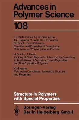 Structure in Polymers with Special Properties 3662149419 Book Cover