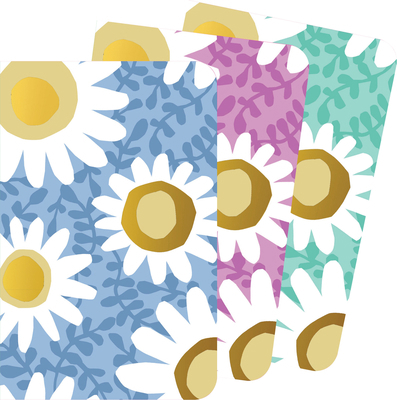 Daisies Jotter Notebooks (Set of 3) 1441347968 Book Cover