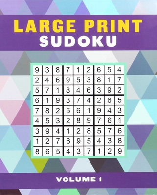 Large Print Sudoku Volume 1 [Large Print] 1645172619 Book Cover